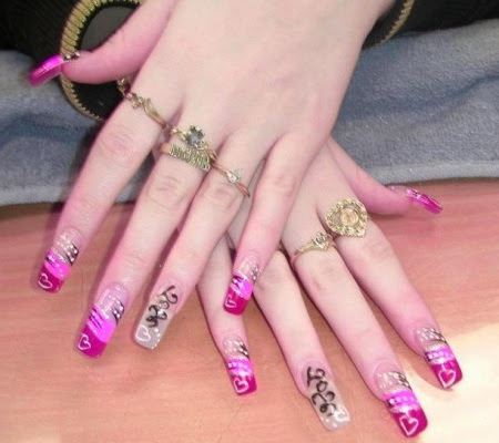 nail design spring 2014