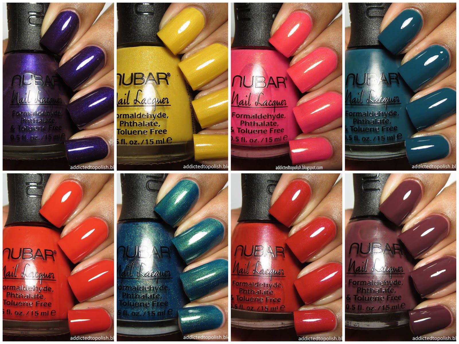 Nubar Nail Lacquer Fall 2014 collection FALLing In Love