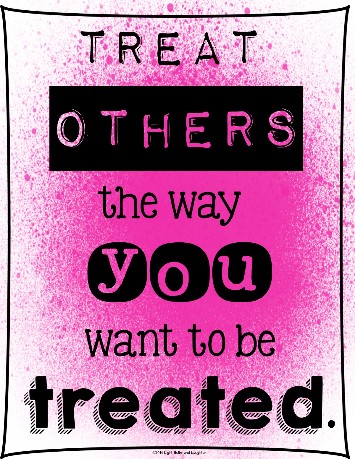 Light Bulbs and Laughter Classroom Posters For Every Teacher