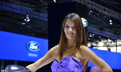 2012 Paris Motor Show Girls Part 3 Carsfresh