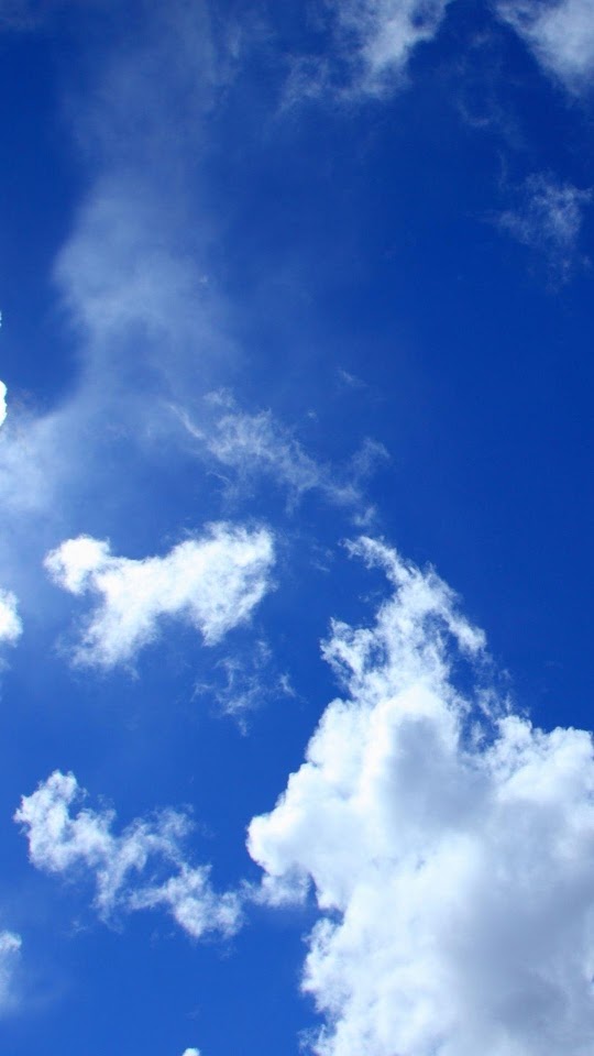 Blue Sky White Clouds Lockscreen  Android Best Wallpaper