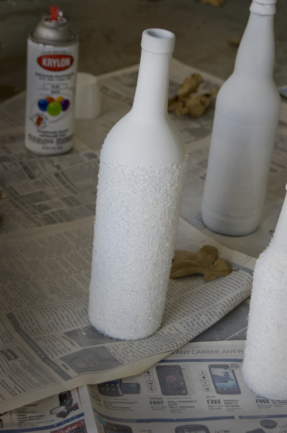 My CRay of Life Bottle Spray Painting