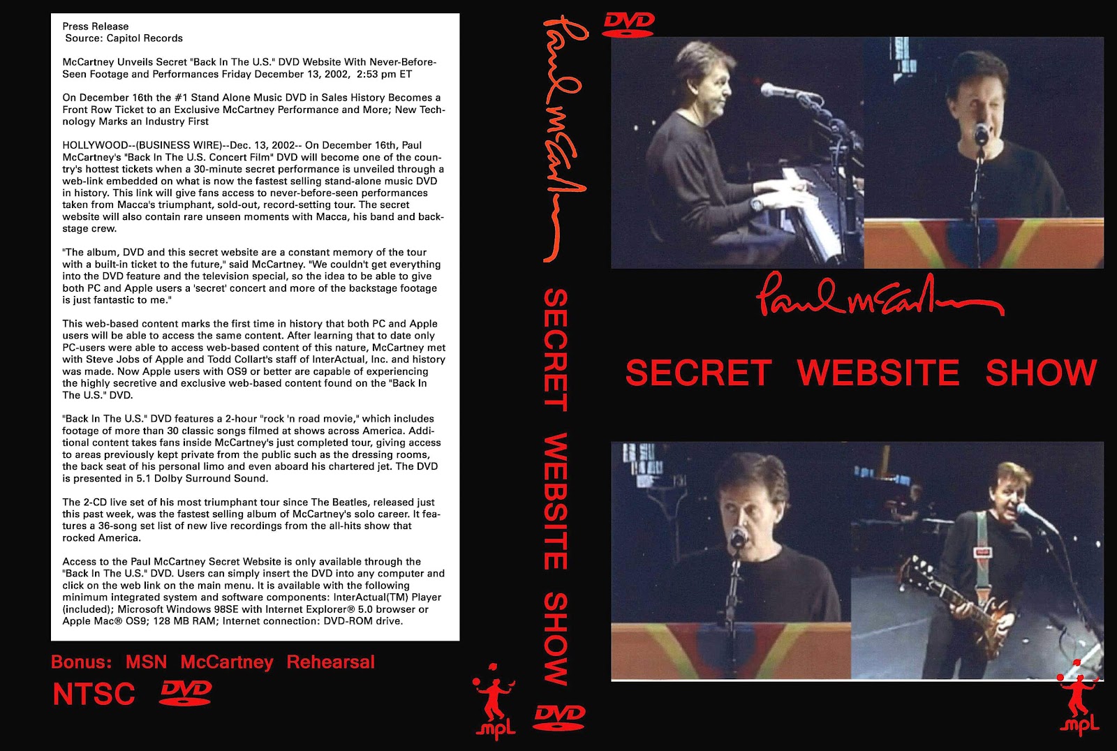 Paul McCartney : tous les livres, CD, disques, vinyles