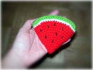 2000 Free Amigurumi Patterns: Watermelon Slice