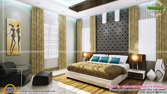 Bedroom and living interior designs | Kerala home design | Bloglovin’