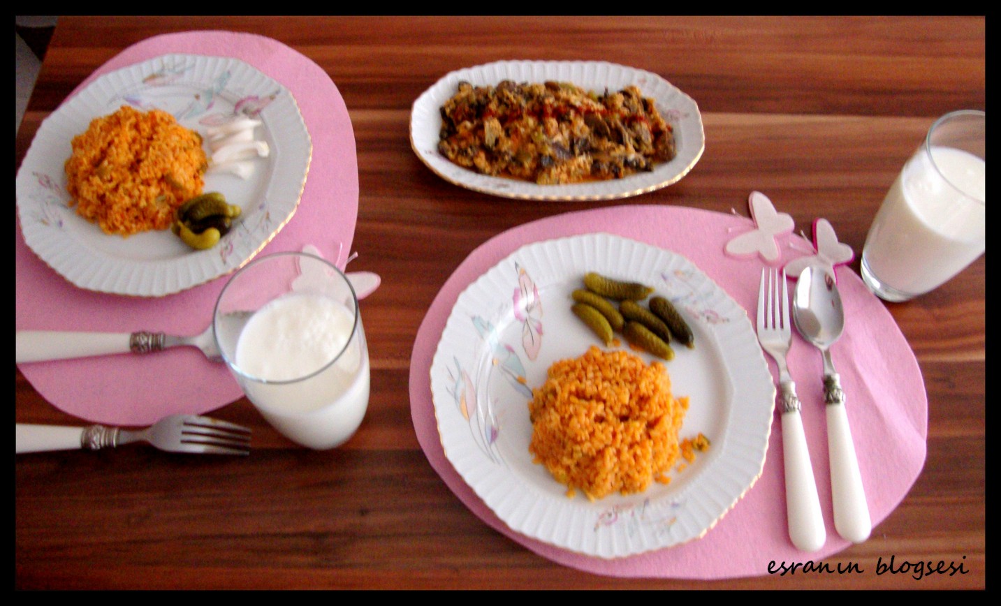 pilavın yanına ne gider