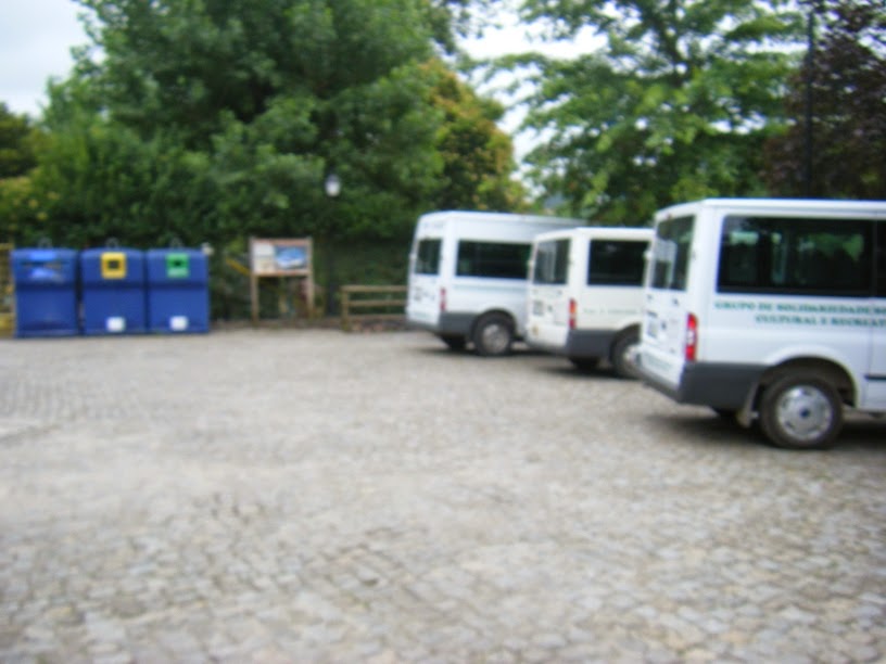 Zona de separação de residuos