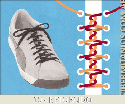 22 formas creativas de atarse los cordones