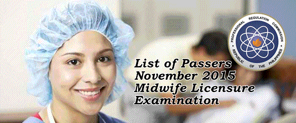List of Passers: October 2015 Criminologist Licensure Examination results released by PRC List of Passers: October 2015 Criminologist Licensure Examination results released by PRC
