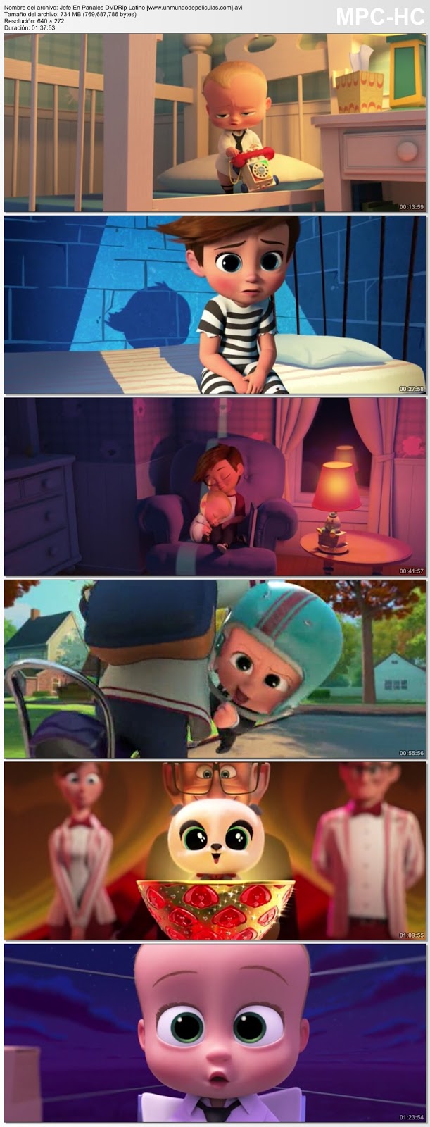 Capturas de la película.