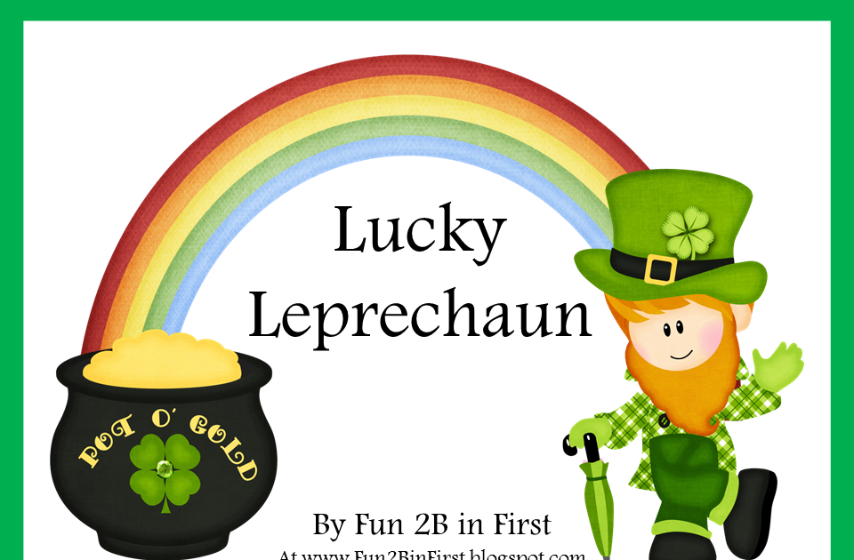 Classroom Freebies Too Lucky Leprechaun