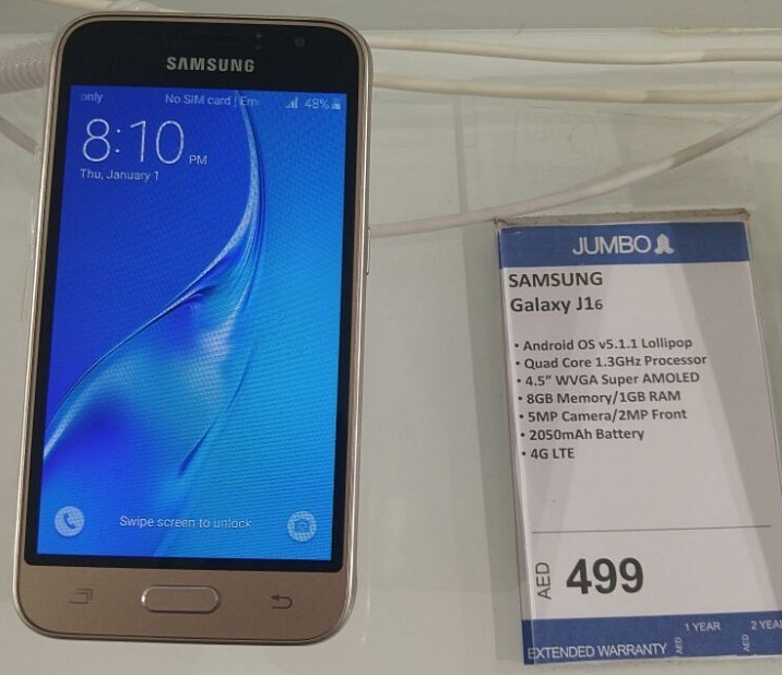 2016 Samsung Galaxy J1
