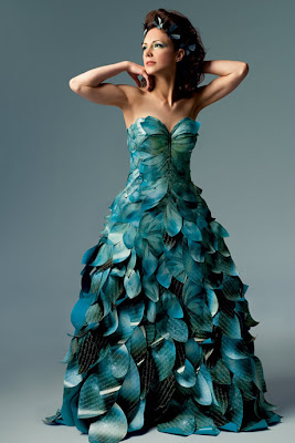 Mermaid Scale Wedding Dress