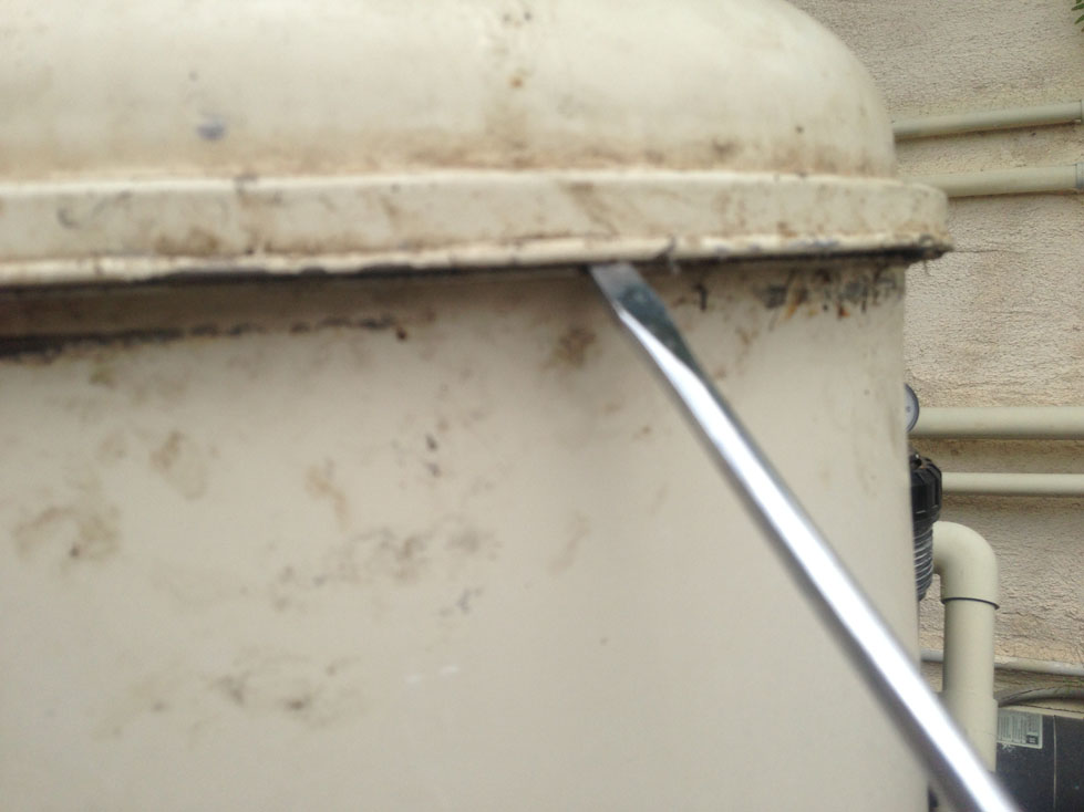 Wine Country Pools And Supplies Pentair Purex Triton 2000 SMBW Filter Lid Stuck