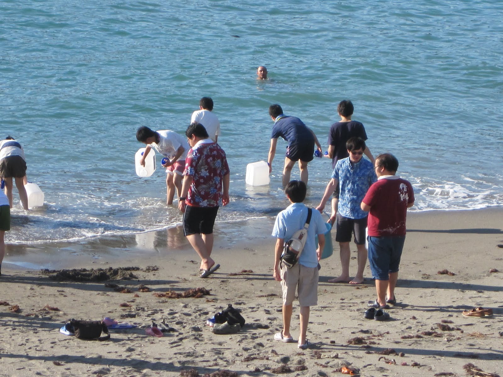 伊豆サンプリングツアー サンプリング地 乗浜海水浴場 堂ヶ島
