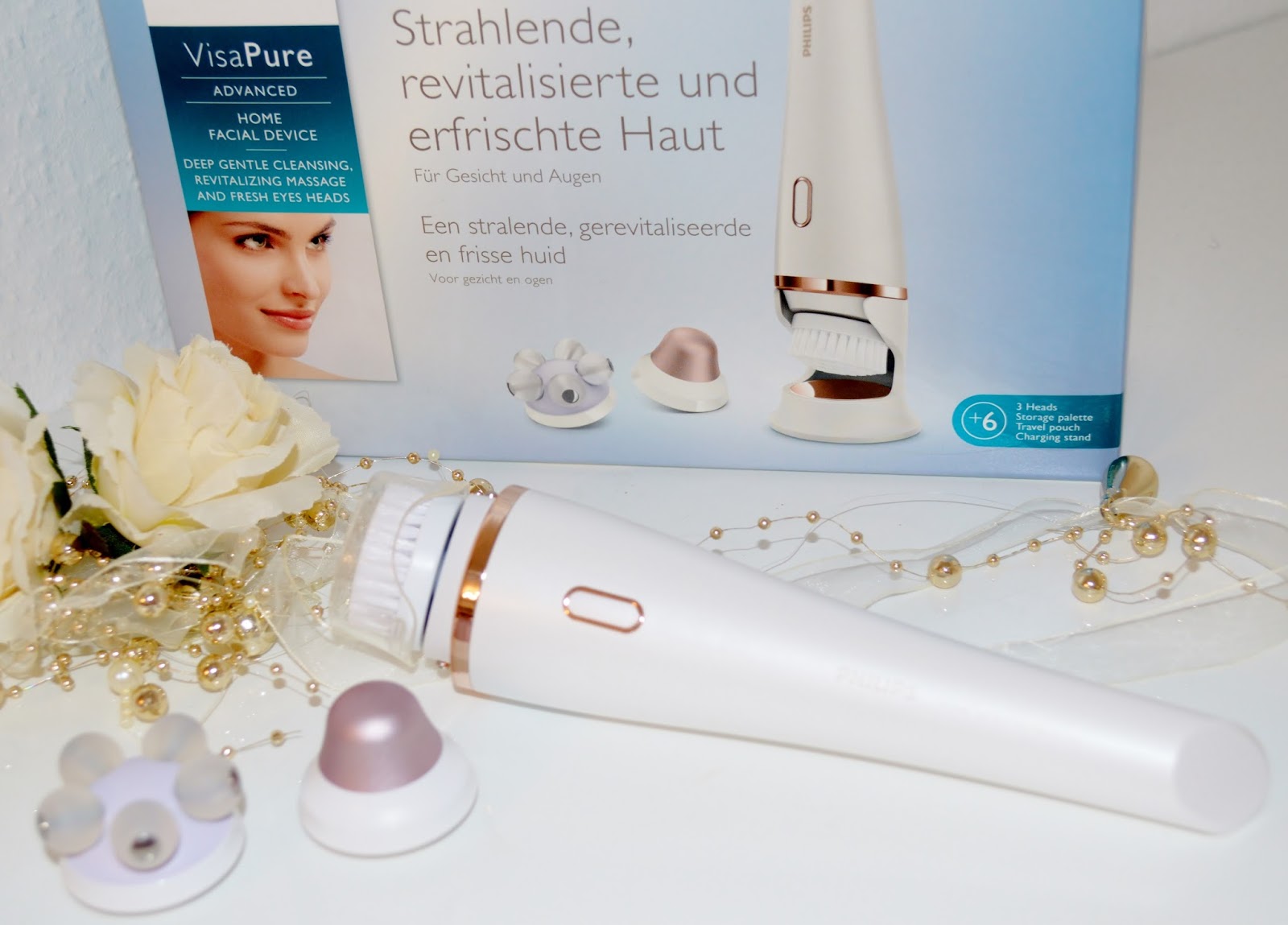 Teste mit Tati.. Philips VisaPure Advanced Home Facial Device im Test.