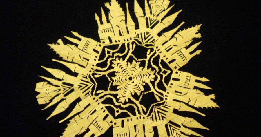 Geek With Curves Incredible Harry Potter And Other Geeky Paper Snowflakes
