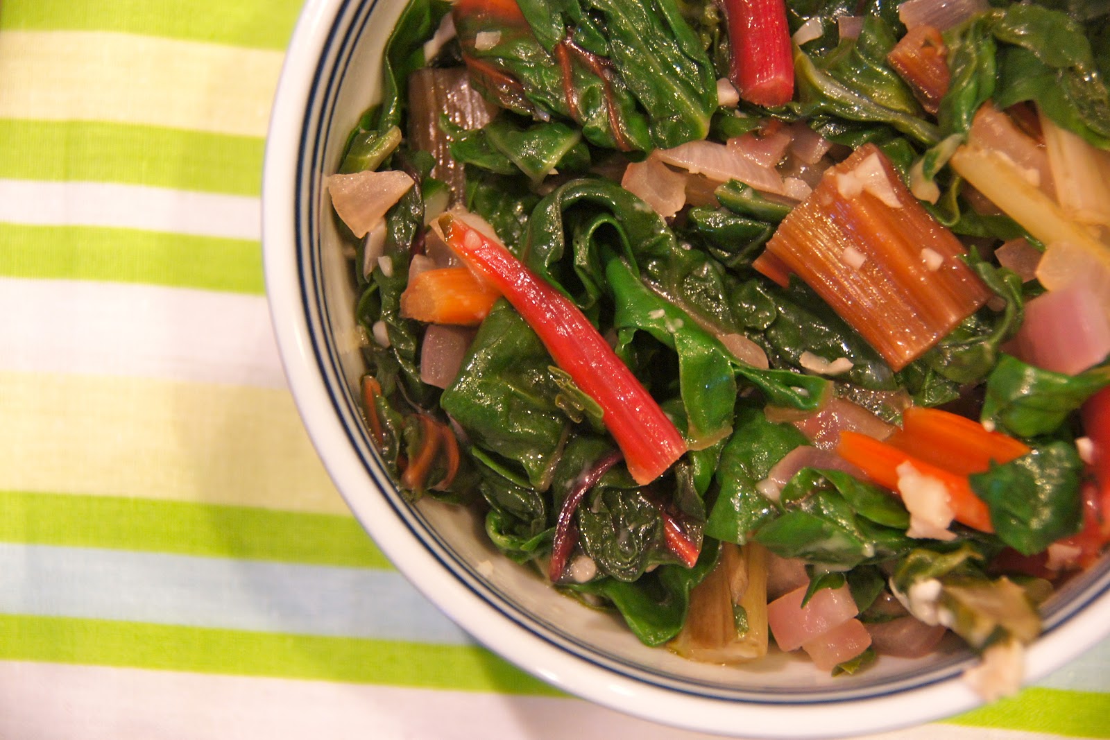 Family Food Finds Sauteed Swiss Chard with Parmesan Cheese