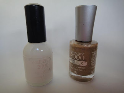 Collection 2000 nail polishes. Frosted nail polish 103 (white), Maxiflex(TM)