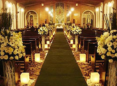 Decoração com Velas Decoração com Velas em Casamentos