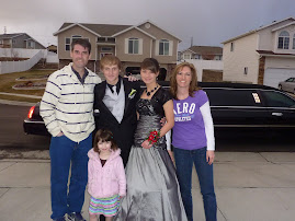 Megan and Ben before the Prom Dance