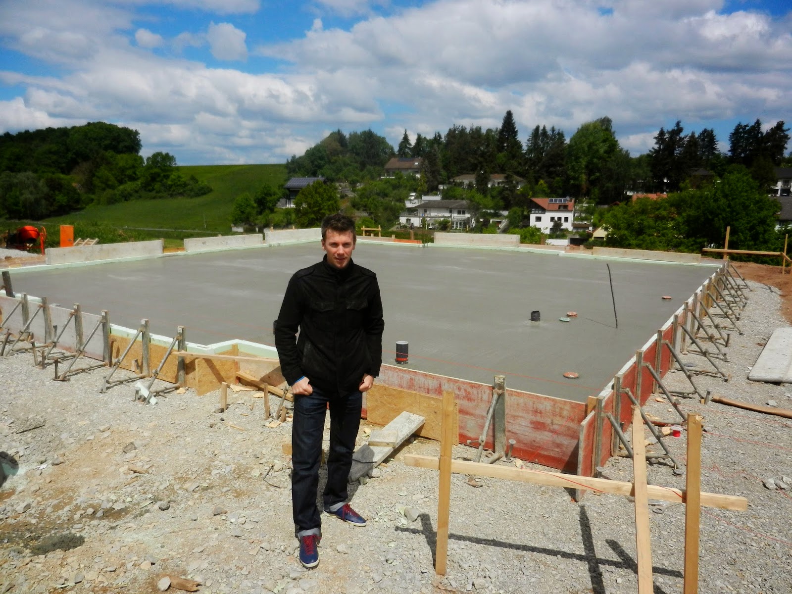 Hausbau in franken mit baubetreuer mebert g. planungsbüro (bauwerk ... Bodenplatten 60 60 für wohnzimmer