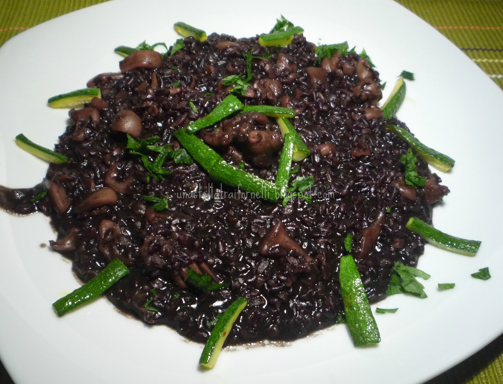 una stella tra i fornelli riso negro (ovvero riso al nero di seppia)