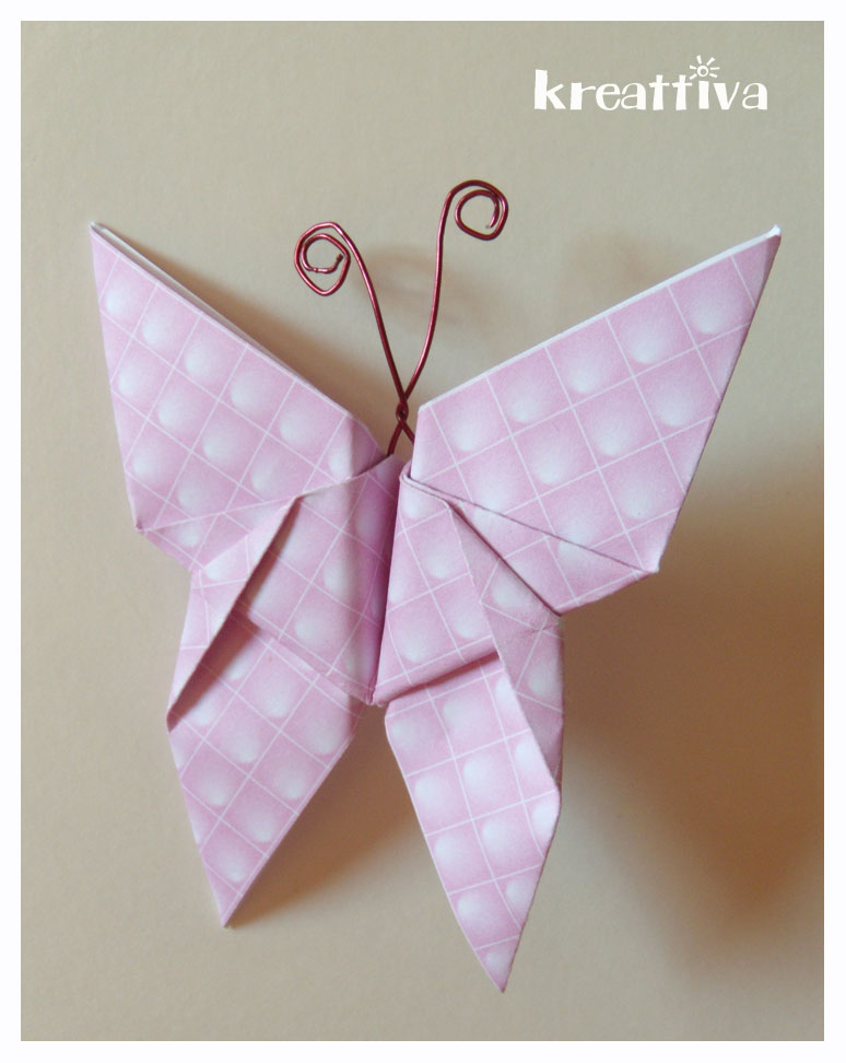 Farfalla origami Kreattivablog