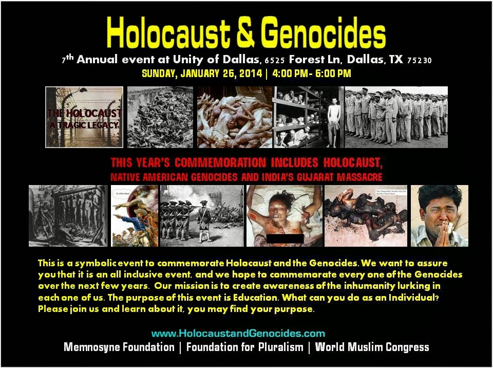 Past genocides   armenia, holocaust, bosnia, rwanda, darfur