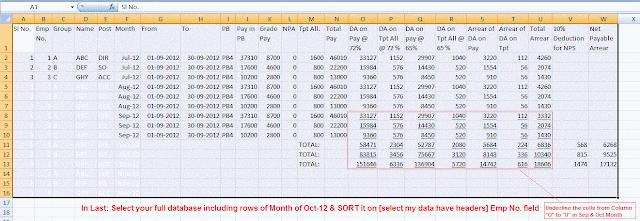 DA Arrears Calculation in Excel Pic6 DA+Arrears+Calculation+Excel+Pic6