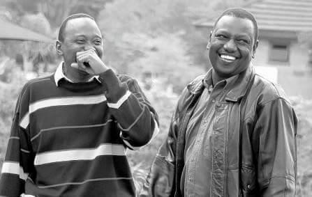 Image result for Uhuru and Ruto smiling