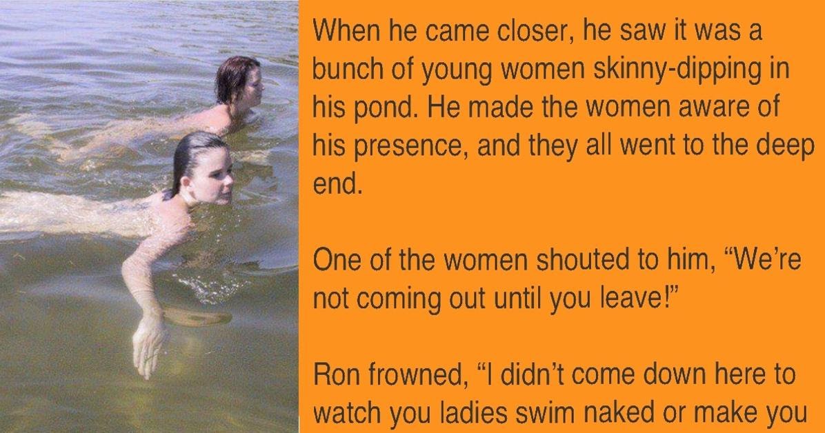 have you been caught naked Real nudist pics
