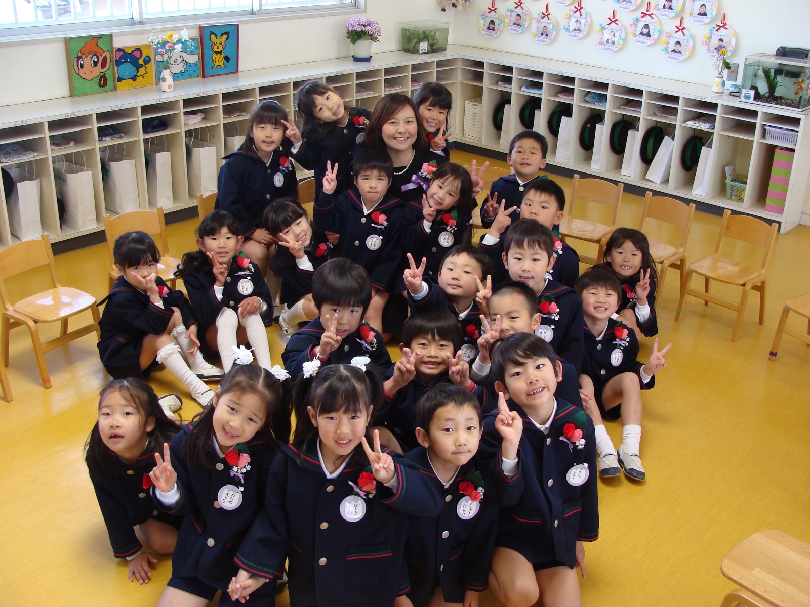 中仙道幼稚園 制服
