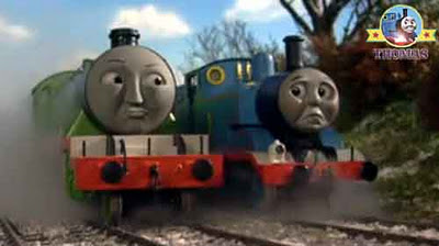 Train Thomas the tank engine and Henry the train engine childrens toyshop Xmas present toy trucks