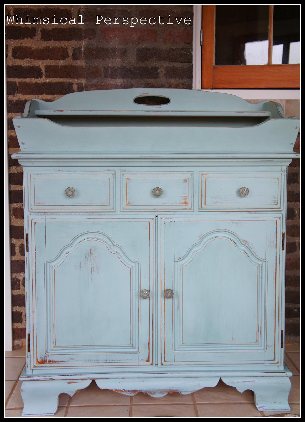 Whimsical Perspective A Whimsical Makeover The Vintage Dry Sink