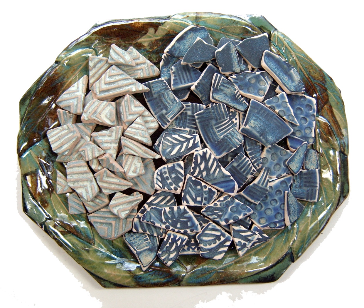 BHClaysmith Tumbled Pottery Shard Pendants