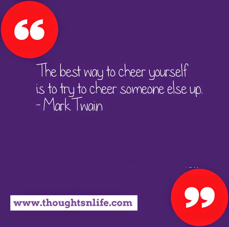 Inspirational And Motivational Quotes The best way to cheer yourself.