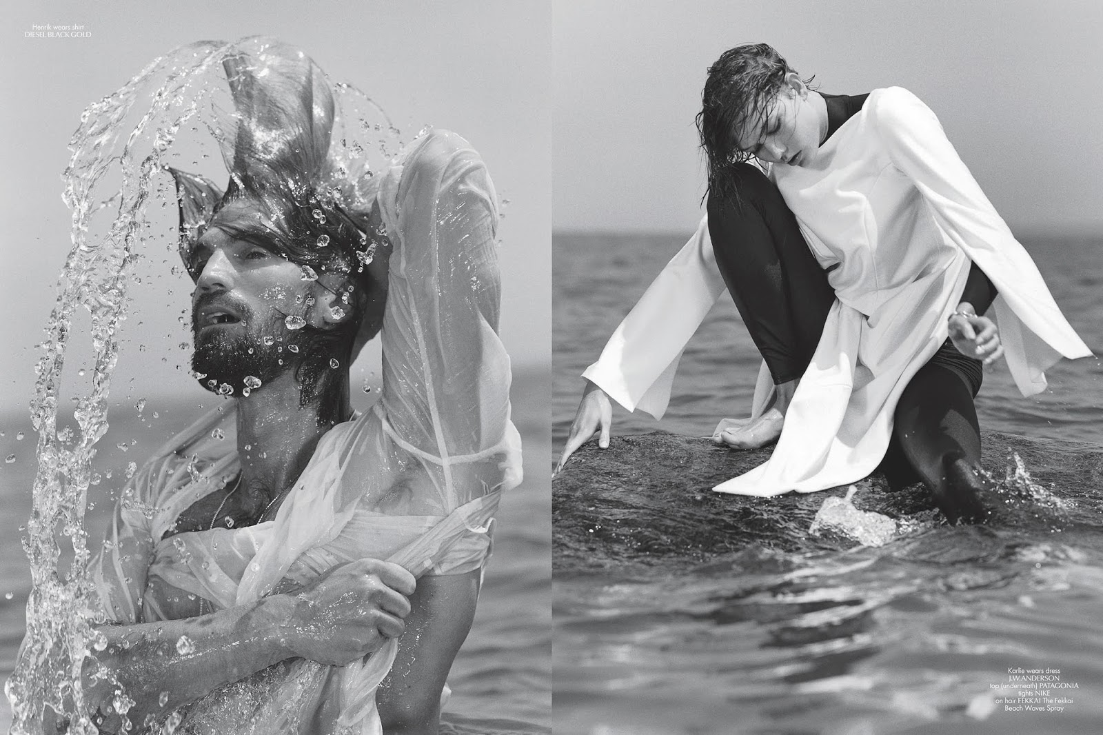 love washes over all: karlie kloss, emily ratajkowski, marlon teixeira