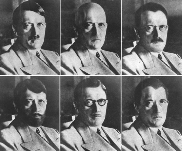 40 Amazing Historical Pictures - US Government mockups of how Hitler could have disguised himself. 40 Amazing Historical Pictures - US Government mockups of how Hitler could have disguised himself.