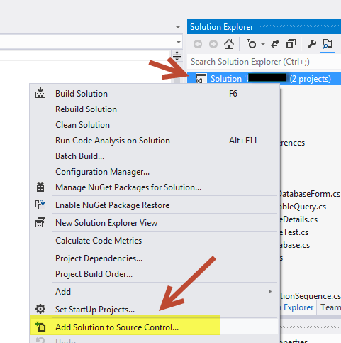 visual studio repository visual studio repository