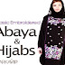 Classic Embroidered Abaya Designs 2014 | Embroidered Abaya Designs and Hijab Fashion 2014-2015 