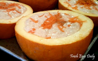 http://www.fresh-eggs-daily.com/2012/04/pumpkin-soup-nasturtiums-natural.html