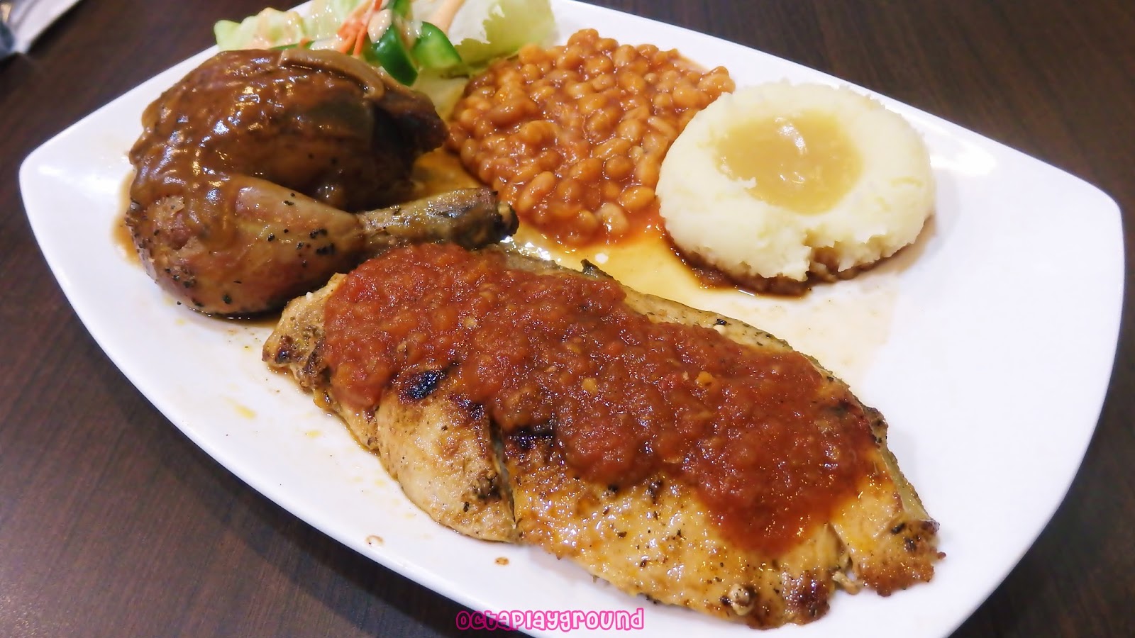 STEAK BEEF & FISH New menu from Kenny Rogers Roasters Octa's Playground