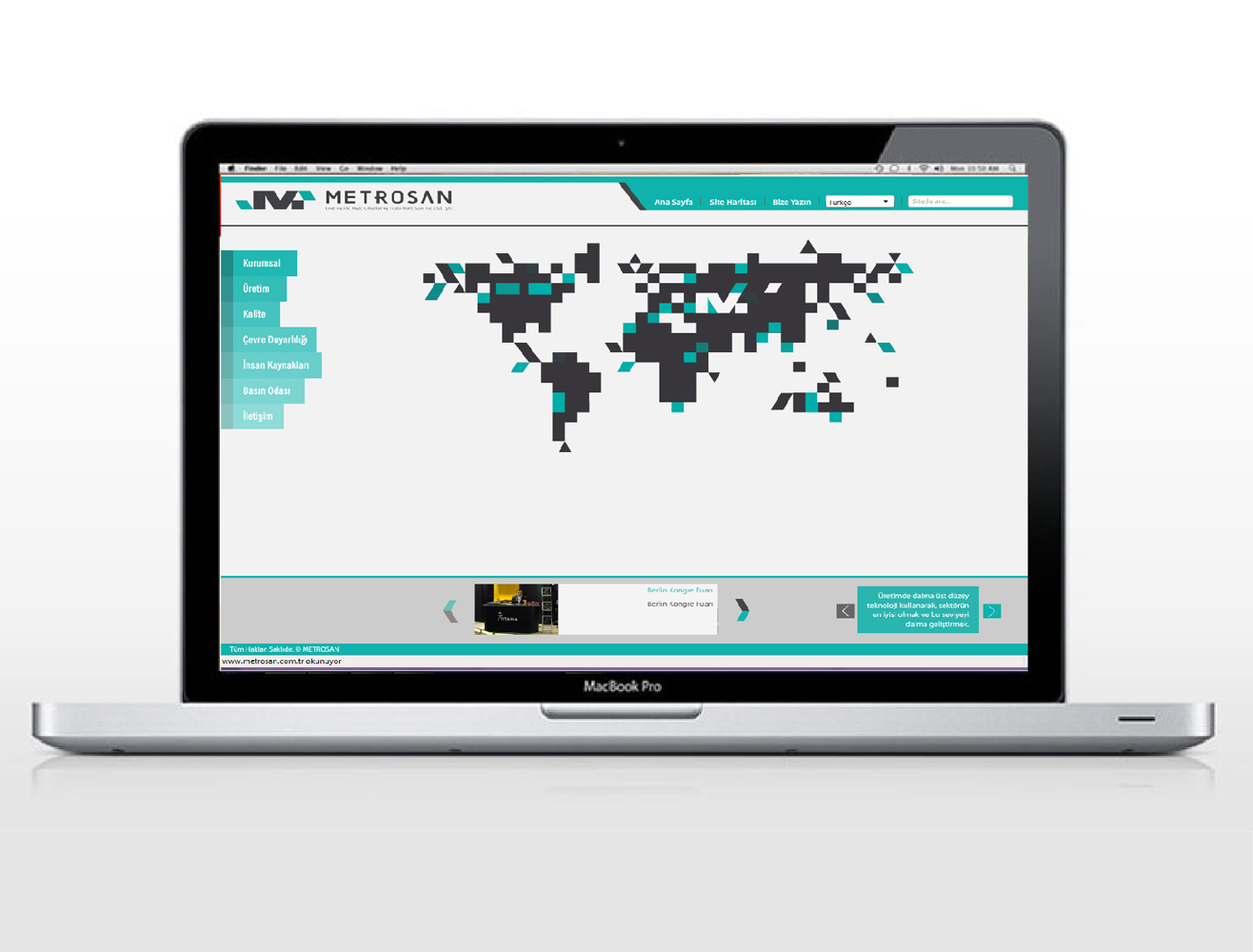 orçun andiç METROSAN Kurumsal Kimlik Tasarımı
