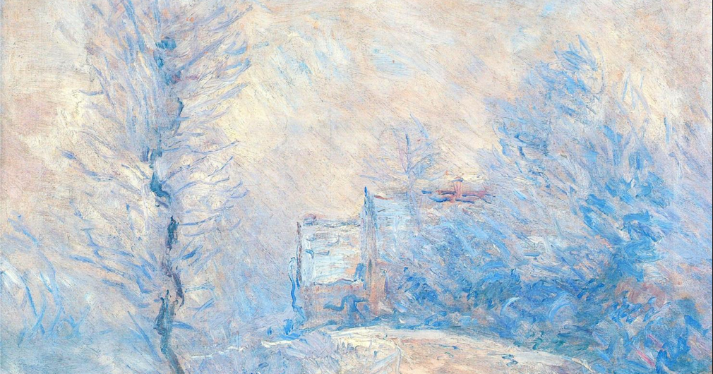 Get Wallpaper Remi La Entrada A Giverny Bajo La Nieve De Monet HD