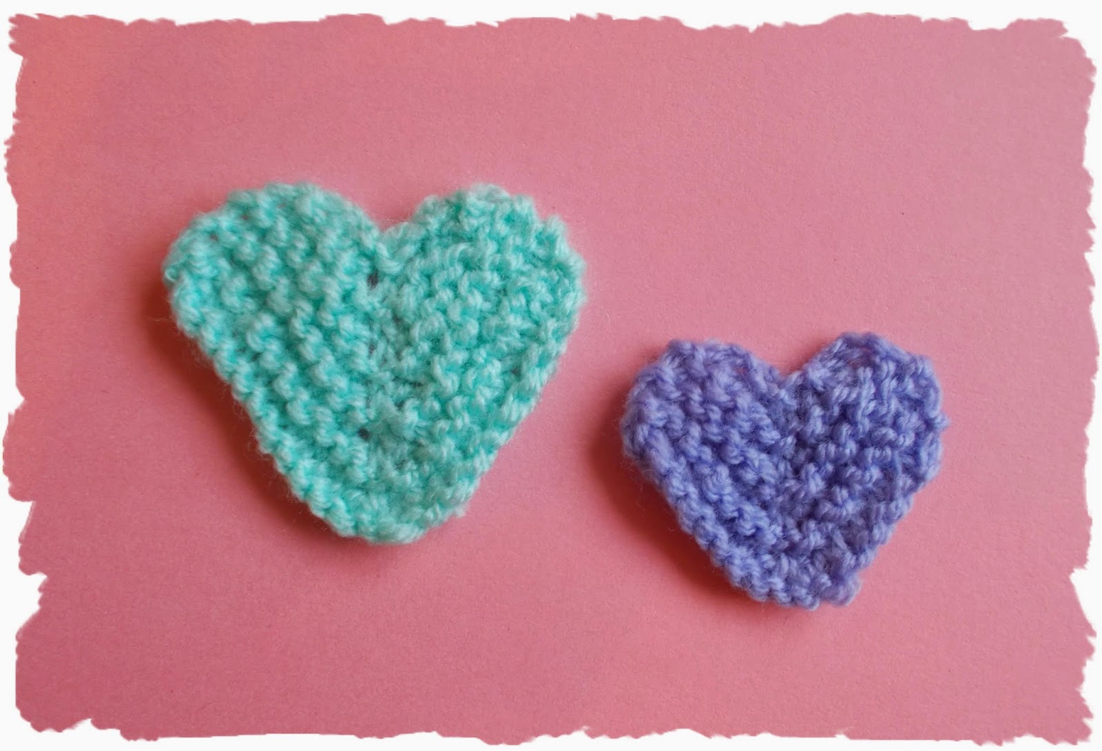 mariannas lazy daisy days: Mariannas Little Knitted Hearts