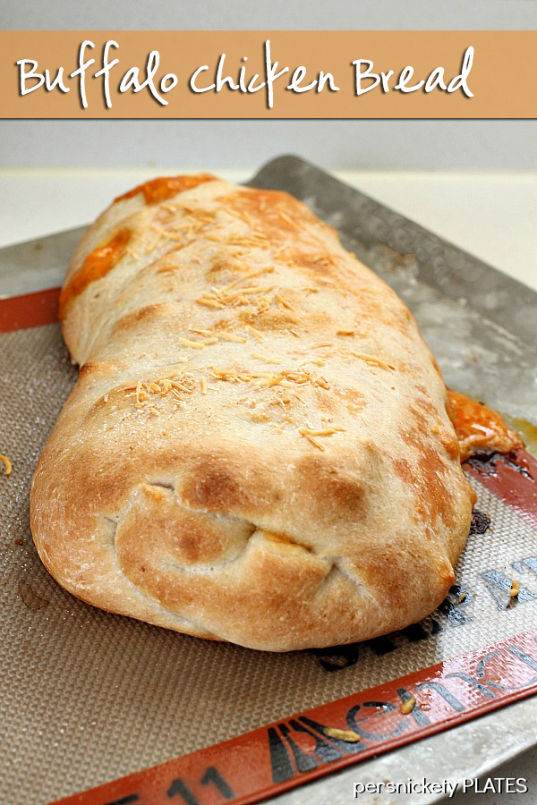 Persnickety Plates Buffalo Chicken Bread