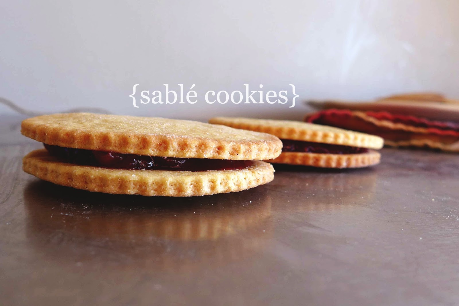 petiscosemiminhos Sablé cookies sandwiches