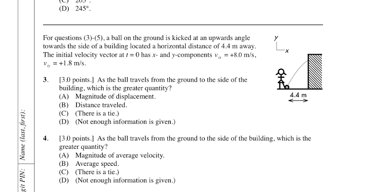 Projectile motion thesis image