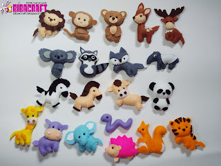 binatang flanel safari animal